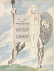 トーマス・グレイの詩、デザイン69、 作： William Blake